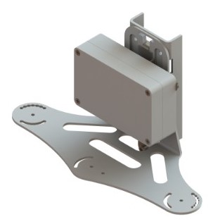 Emitlight montāžas aksesuārs TRĪSKĀRŠS balts pārklājums